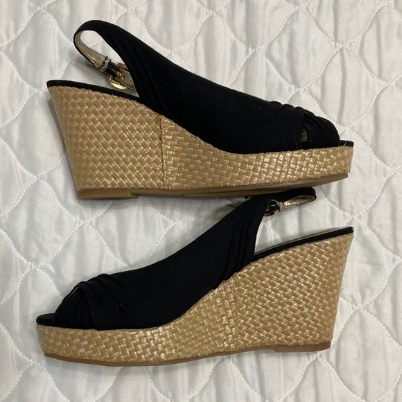 NEW * Open Toe Wedges - Picture 1 of 8
